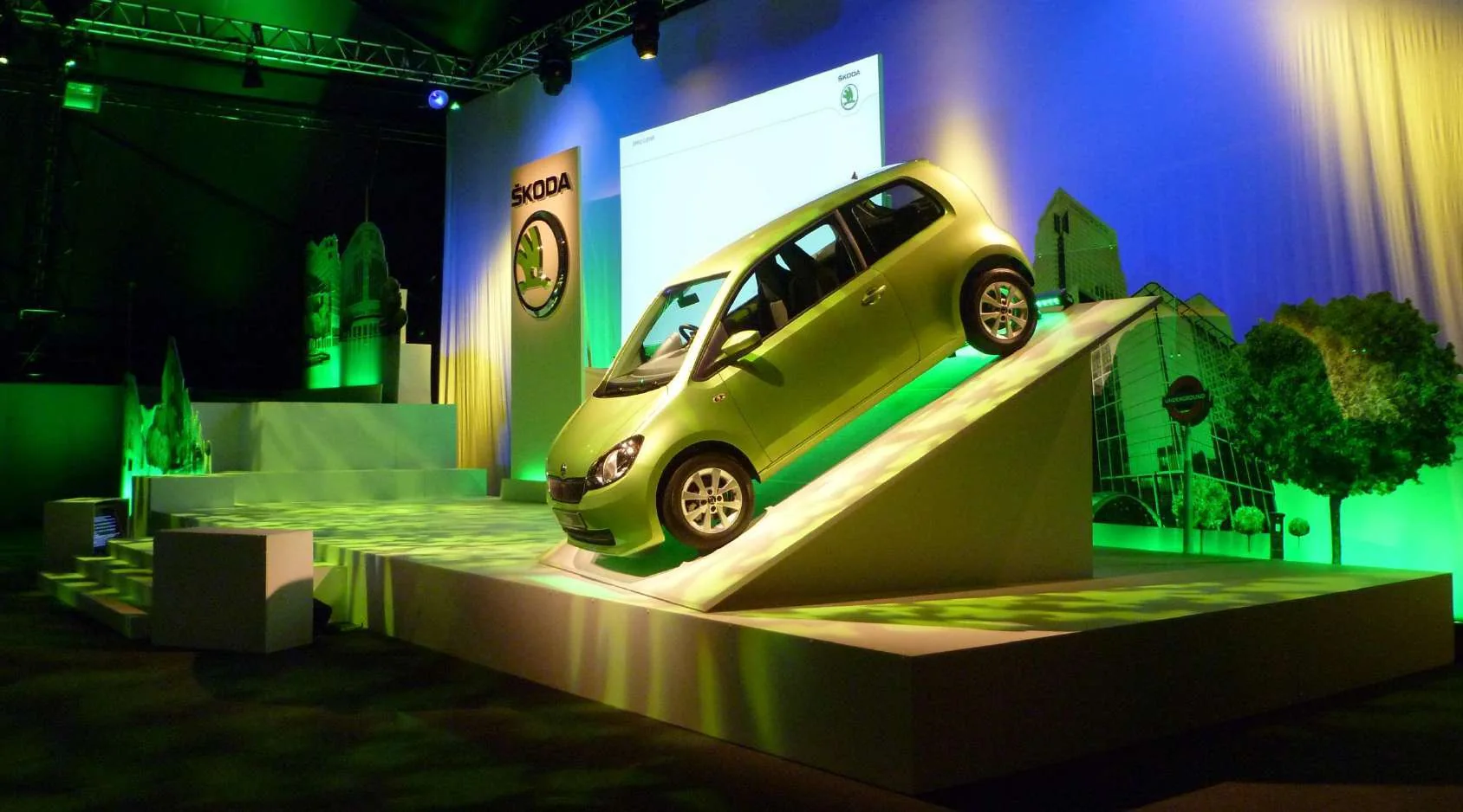 Automotive brand launch experience